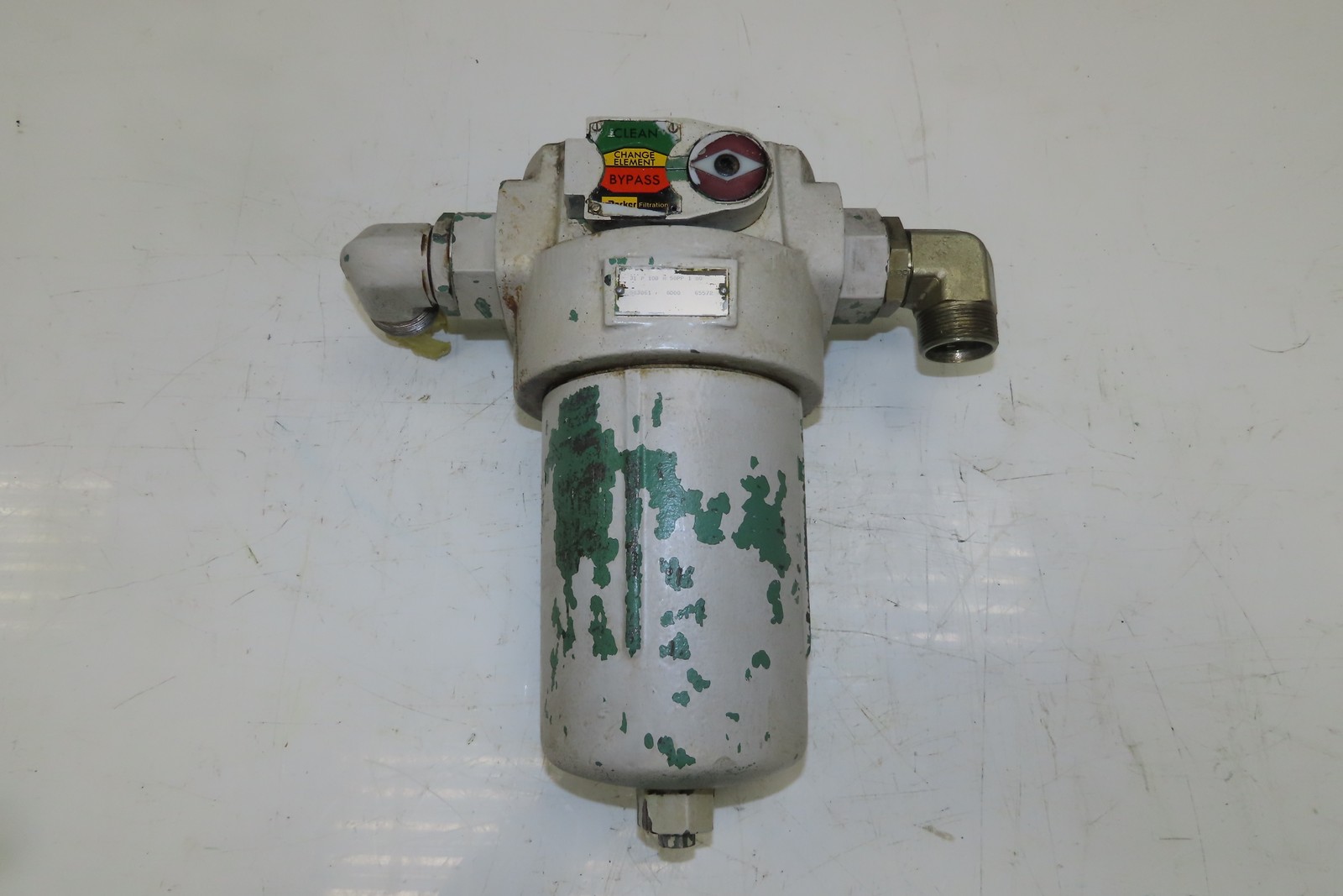 Parker 31 P 10B M 50PP 1 80 Tell Tale Hydraulic Filter 6000 PSI