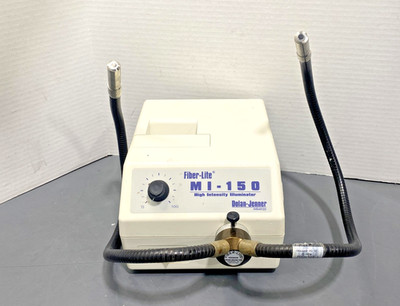 Dolan Jenner Fiber Lite MI-150 High Intensity Halogen Illuminator Power Tested
