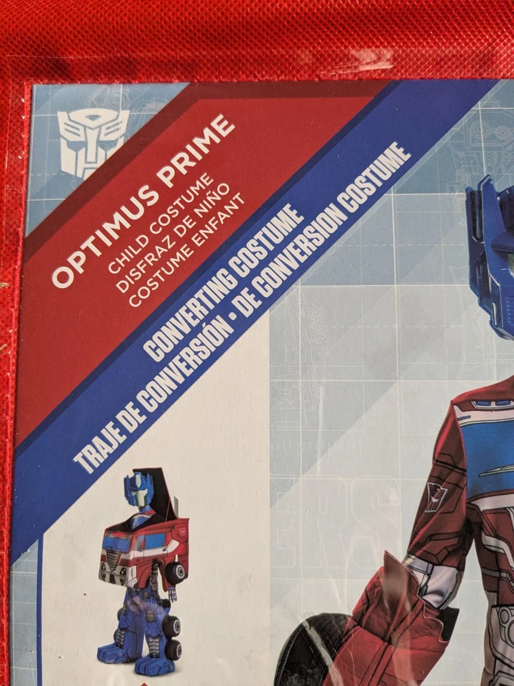Disfraz Optimus Prime Disfraz, Disfraz Oficial Transformer (Talla M 8-10) Foto 4 de 4