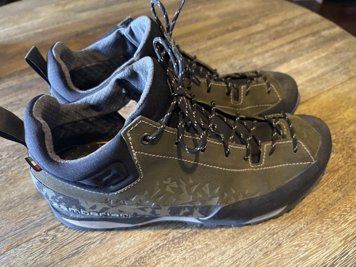 Zamberlan Free Blast Pro GTX 0217ZDNMG Men 8.5D Blue Suede Hiking Shoes ZOGG2775 Zamberlan Hiking Shoes & Boots for sale | eBay main image 2