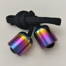 Titanium Begleri Fidget Toy Finger Skill Exercise Paracord Stress Worry Bead