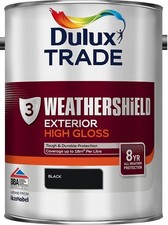 Dulux Trade Weathershield Exterior High Gloss - All Colours - All Sizes