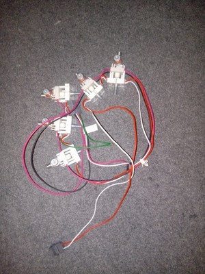 FRIGIDAIRE RANGE SELECTOR HARNESS & VALVES for GCFG3060BFD