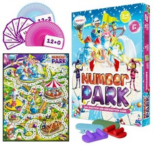 Number Park - Addition Subtraction Math Board 120 cubic inches, Multicolor