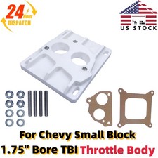 For Chevy Tbi Fuel Injection To 4barrel Manifold Pla Intake Manifold Adapter