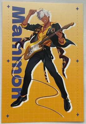 Japanese anime Obey Me! Postcard Mammon 01