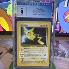 CGC 9 MINT Pikachu # 4 WB Movie WOTC Black Star PROMO Pokemon Card📈🔥