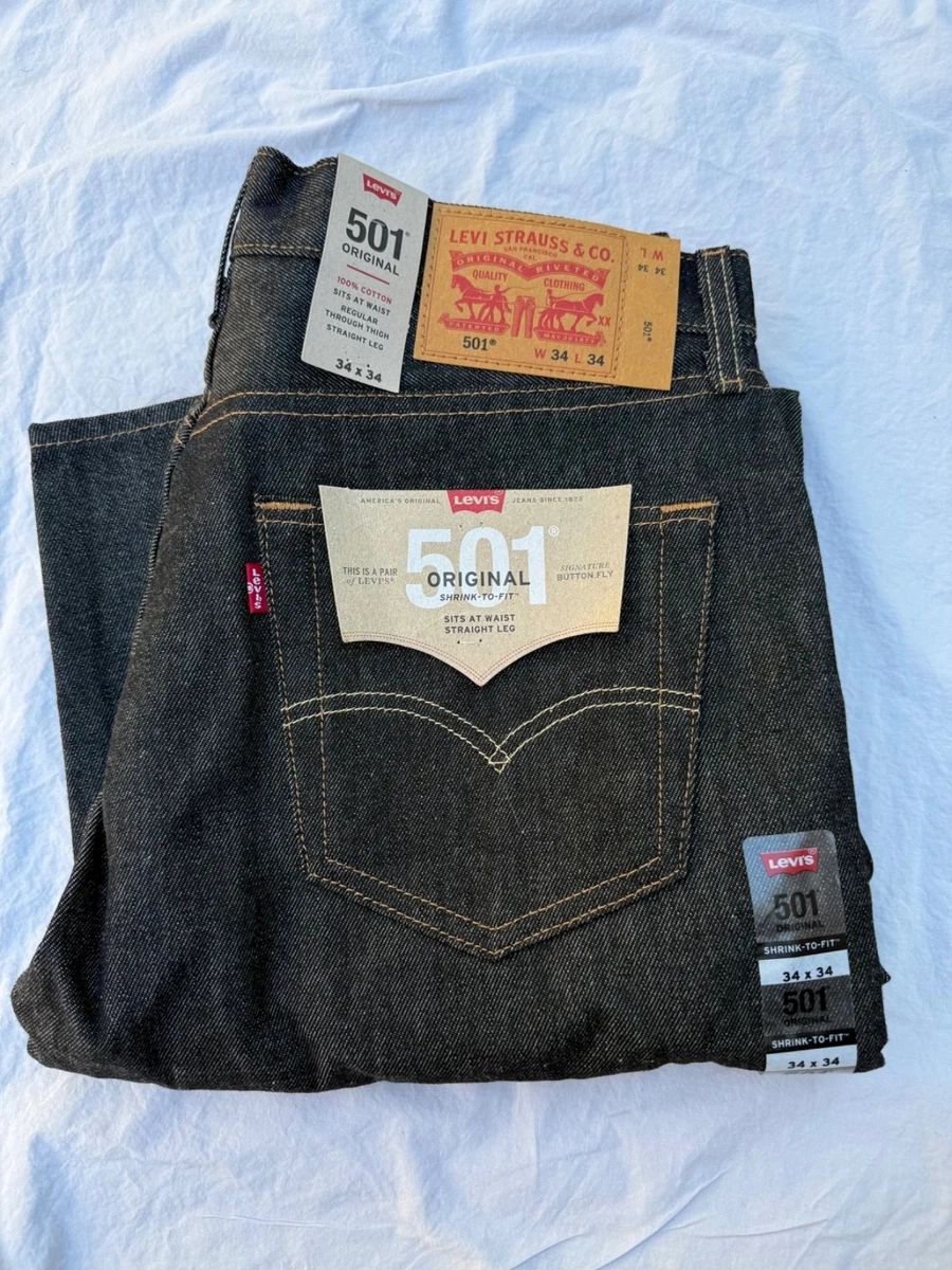 Levi's 501 Shrink-To-Fit Jeans for Men for sale | eBay