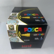 POSCA 8-Color Paint Marker Set (10 count) Medium Tip 1.8–2.5mm 80 Total PC-5M