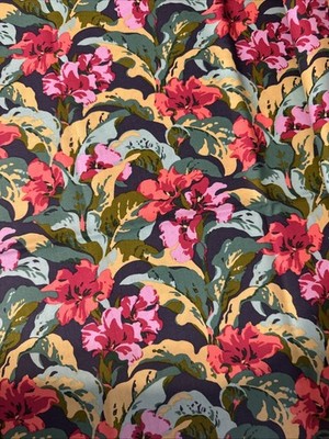 Amy Butler Fabric 1 Yard  Tropi Canna Bright Heart