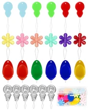 Needle Threaders 24Pcs Stainless Steel Sewing Needle Threader Tool Needle Thread