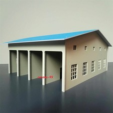 HO 1:87 locomotive freight warehouse factory repair workshop Train Rail Model