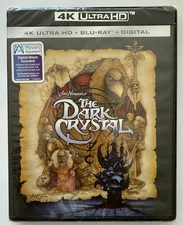 THE DARK CRYSTAL: 4k Ultra HD + Blu-Ray + Digital  BRAND NEW/SEALED