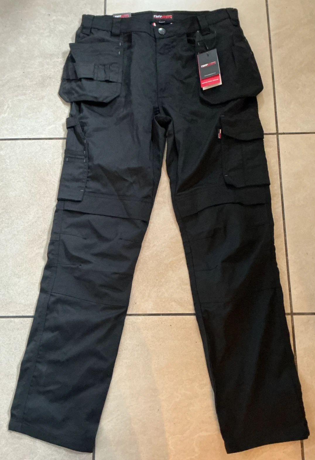 TuffStuff Proflex Work Trousers Mens Multi Pockets Holster 32-40" BNWT Black
Opens in a new window o