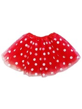 Polka Dot Costume Tutu Skirt - Toddler, Kid, Teen, Adult, Plus,  Extra Plus Siz