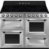 Smeg TR4110IX2 - Stainless steel 5 Zone Induction Cooker - Steam Assisted