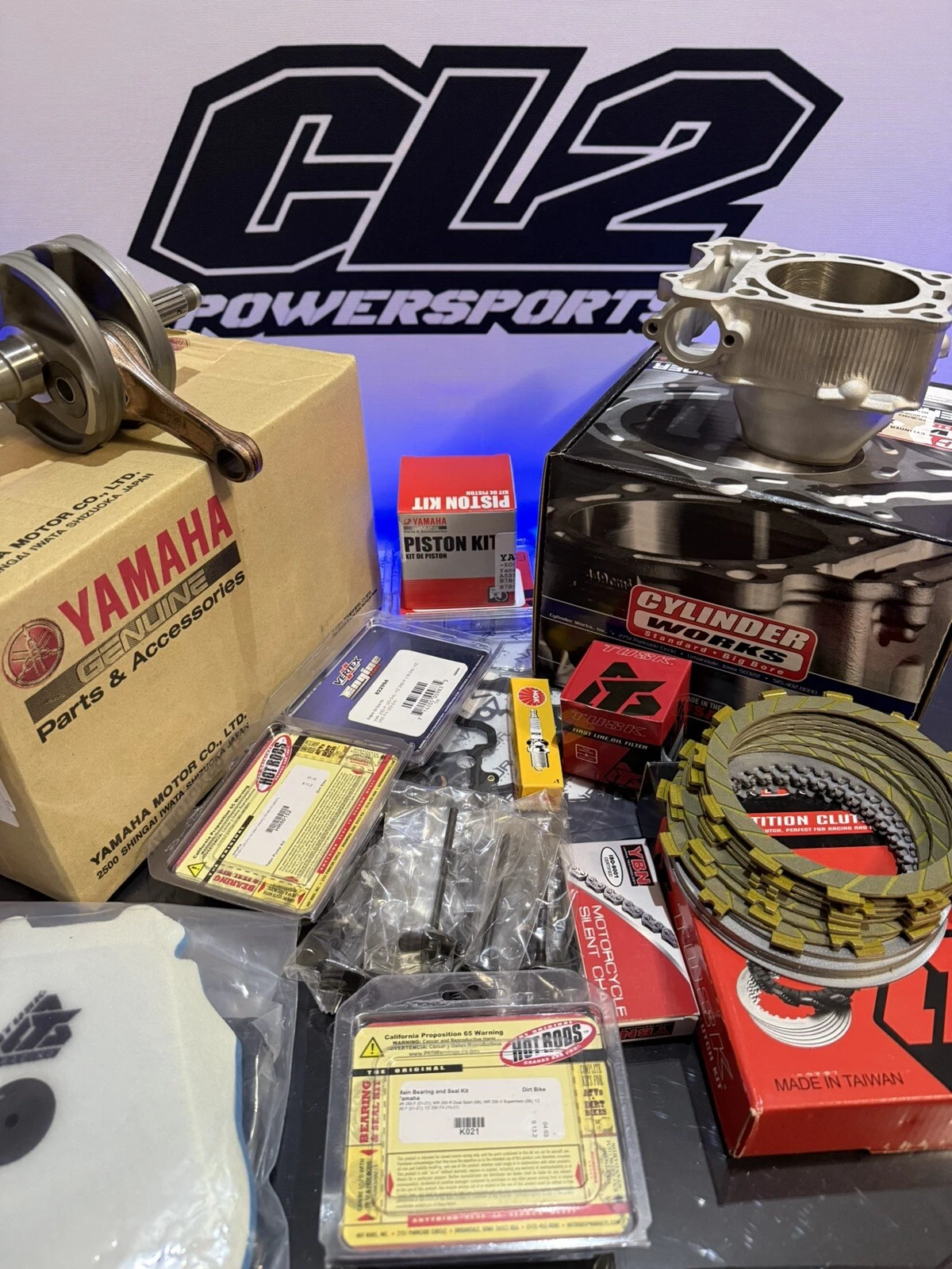 YZ250F新車外し純正リム前後セット tire-with_20034