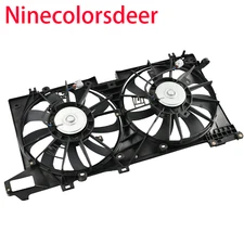 Dual Radiator Cooling Fan Assembly For 2015-2019 Subaru Outback Legacy