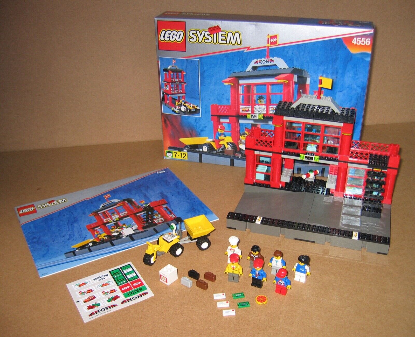 4556 LEGO Train Station – 100% Complete w Box Stickers Instructions EX COND 1999 2022, bezpłatna dostawa