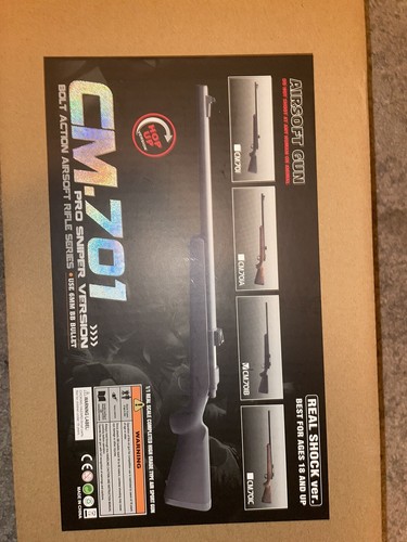 CYMA Standard VSR-10 Bolt Action Airsoft Sniper Rifle | 400-450fps - Picture 2 of 4