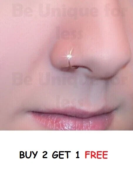 Nose piercing hotsell clip on