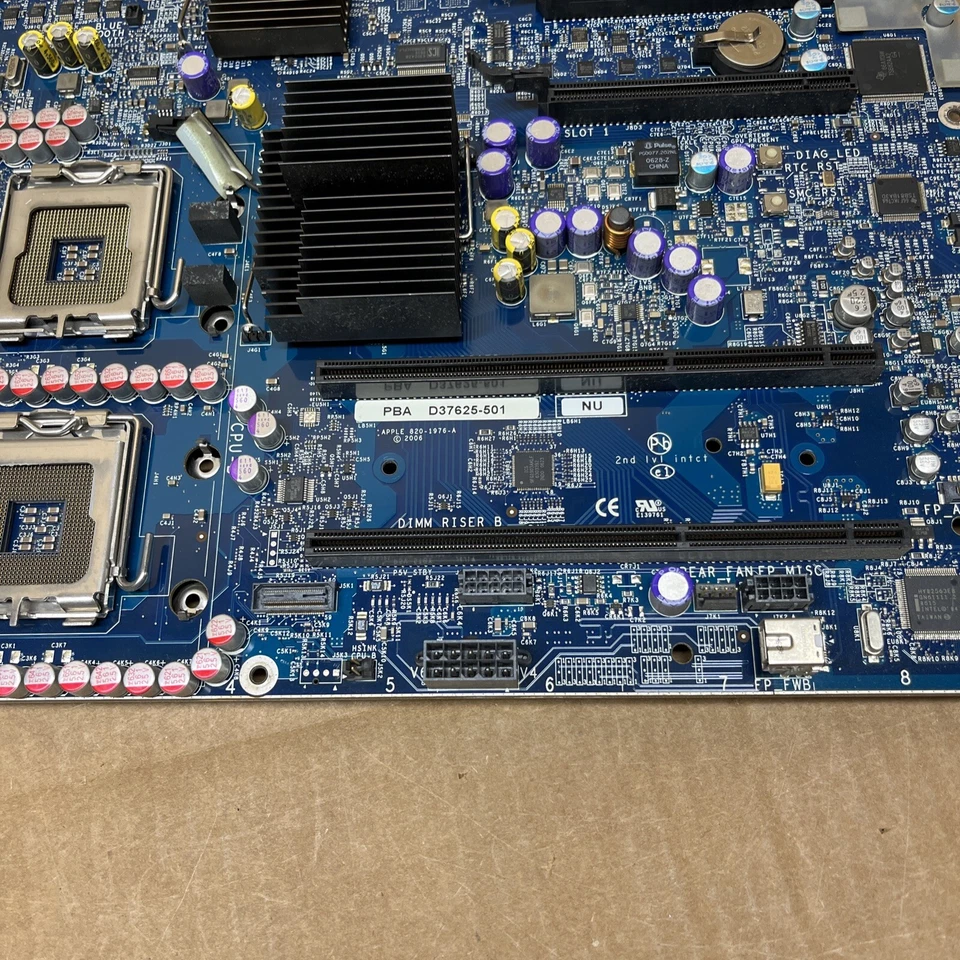 Apple Mac Pro 2006 A1186 Logic Board 820-1976-A 630-7608 No CPU Included - Image 4 of 4