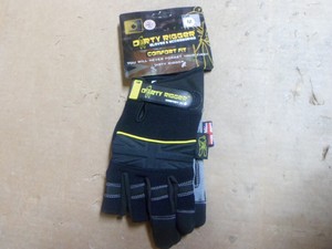 dirty rigger fingerless gloves
