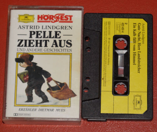 MC KASSETTE - Pelle zieht aus und andere Geschichten Astrid Lindgren DGG