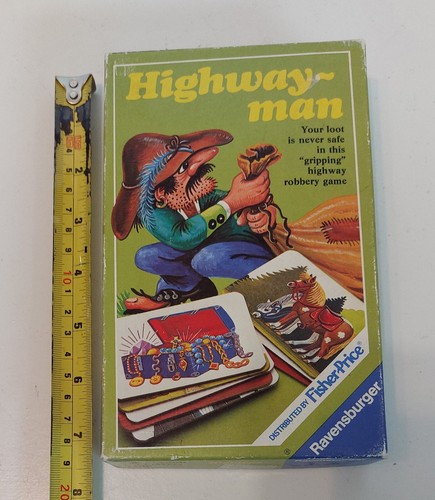 Ravensburger Fisher Price Highwayman Game (1986) Complete Vintage - Foto 10 di 11