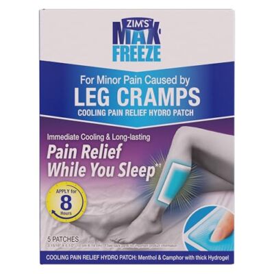 Zims Max Freeze Leg Cramp Patch 5 Count | eBay