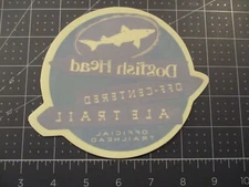 DOGFISH HEAD Ale Trail WINDOW STICKER decal craft beer dog fish brewing brewery