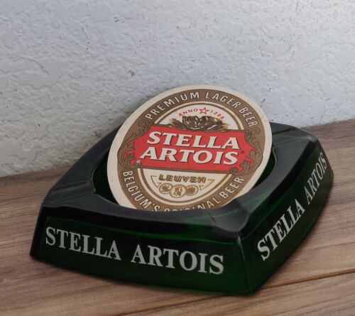 ASHTRAY adv. STELLA ARTOIS BEER + COASTER