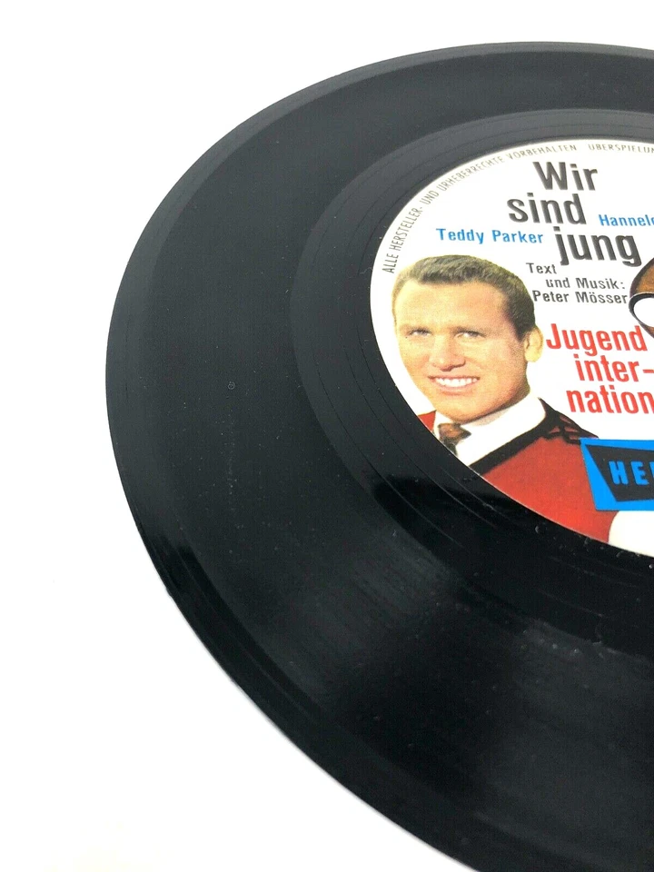 Flexi Disc 7" Promo 45 RPM - Hannelore Auer / Tedy Parker - Wir sind jung (W12) - Bild 3 von 4
