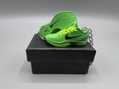 Mini Kobe Black Mamba Sport Sneakers Shoe Keychain With or without Box