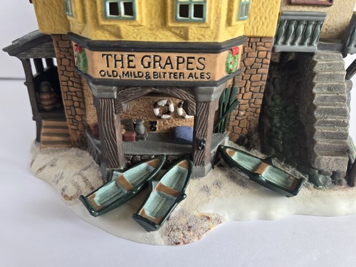 Dept 56 Heritage Dickens Village Series The Grapes Inn 5th Limited Edition READ - Picture 13 of 20