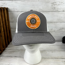 Barcelona Spain YOUTH Gray Snapback Hat Outdoor Cap Patch logo travel NWOT