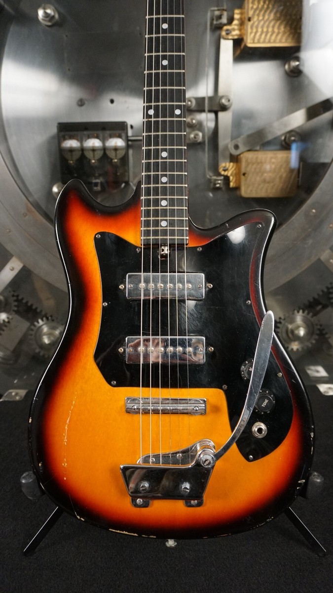 Harmony 2P90 w/ Whammy 70s - Sunburst Electric Guitar w/ Gig Bag