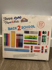 Back 2 School Essentials Pens Pencils Sharpie Expo Paper Mate Elmer's, 37 Count