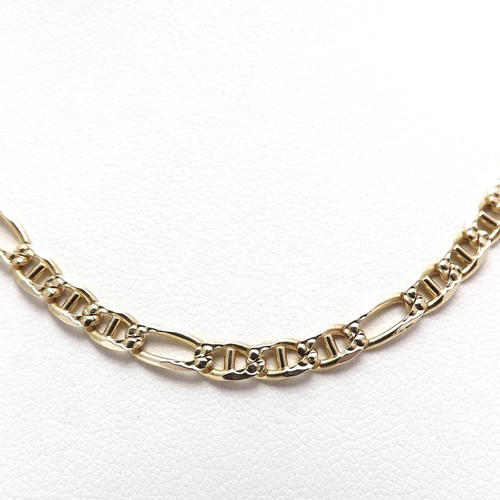 14K Gold Italy Textured Figarucci 
