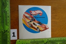 Alter Aufkleber Modellbau Autos MATTEL Hot Wheels Heisse Räder (A)
