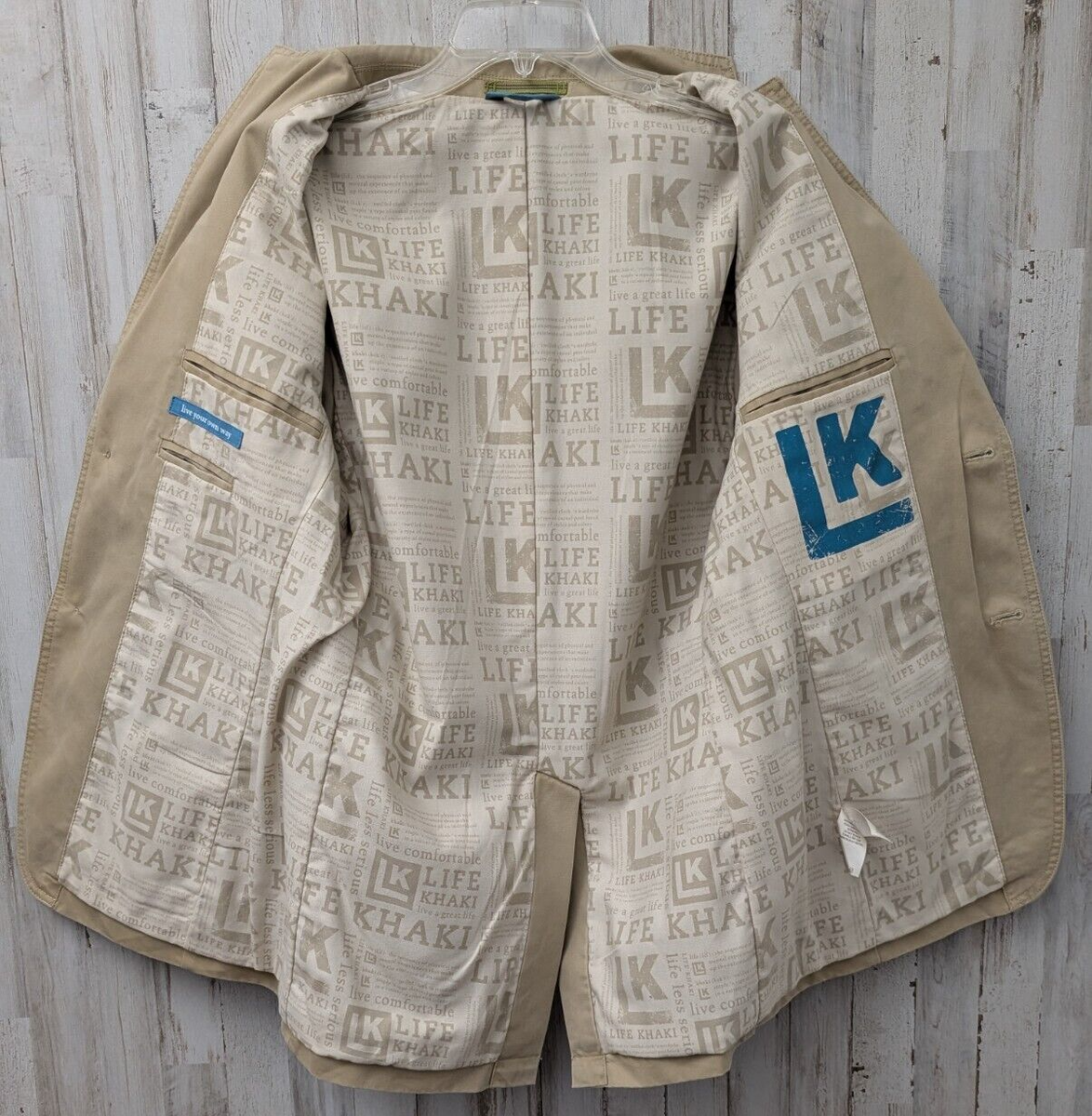 Life Khaki Safari Blazer Mens S Utility Multi Pocket Jacket Life Khaki Safari Blazer Mens S Utility Multi Pocket Jacket