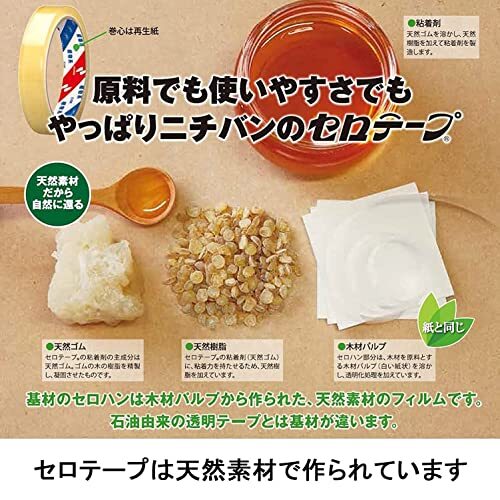Nichiban Lp-24 cellotape Elpack 6 Rolls 24mm x 35m Adhesive Tapes Clear Japan FS - Picture 6 of 8