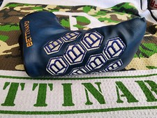 Rare Bettinardi Studio Multi B Putter Headcover Golf Head cover     Vintage Blue