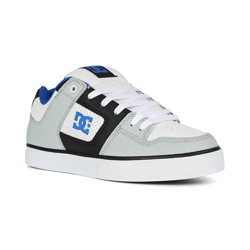 Zapatillas De Skate DC Pure - Gris/Negro/Blanco
