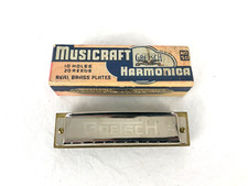Gretsch "Musicraft" Harmonica w/ Case. Vintage. Key of G