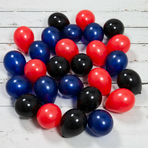 100 Stück Schwarze Latex-Luftballons – 5 Zoll (12,7 Cm), Für Helium Oder Luft, Wiederverwendbar Für Partys & Deko