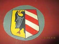 WWII LUFTWAFFE SHIELD  1/JG 54  FIGHTER SQDN  FLIGHT JACKET PATCH