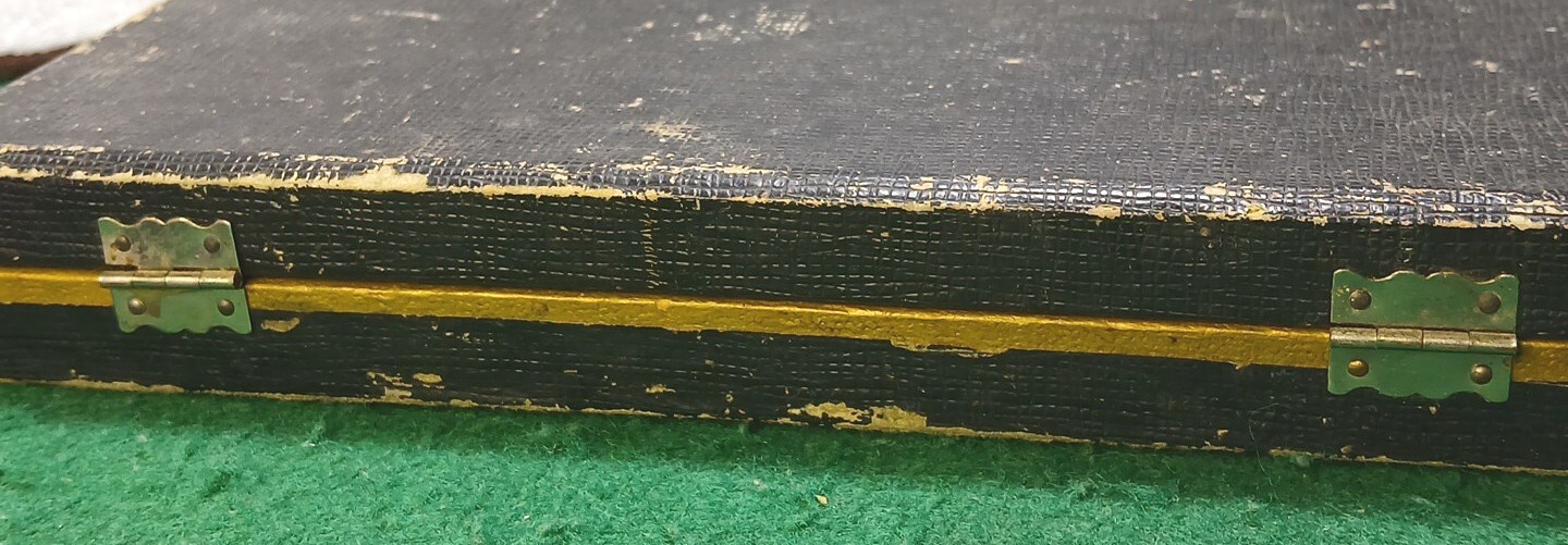 Vtg Set Of 6 Japan Stainless Steel Partial Serrated Steak Knives, Original Box