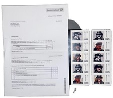 Lemmy 10 Stamps/Briefmarken DIN A5 Bogen Mot&ouml;rhead