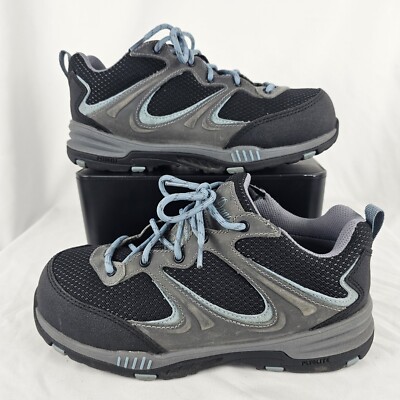 DANNER Springfield Women s Size 7.5 M 3  Low Work Shoes Gray Blue Composite Toe